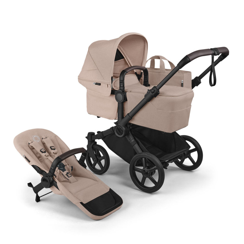 carrito de bebé Donkey 6 de Bugaboo en beige desert taupe melange
