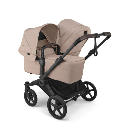 Bugaboo Donkey 6 carrito para niños seguidos capazo y silla beige taupe