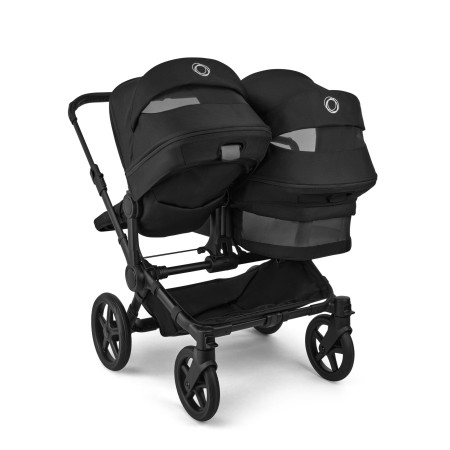 Bugaboo Donkey 6 carrito para niños seguidos capazo y silla negro