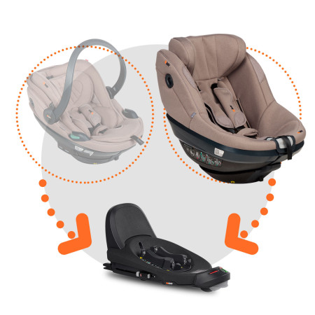 BeSafe pack Beyond² silla de coche bebé con base isofix