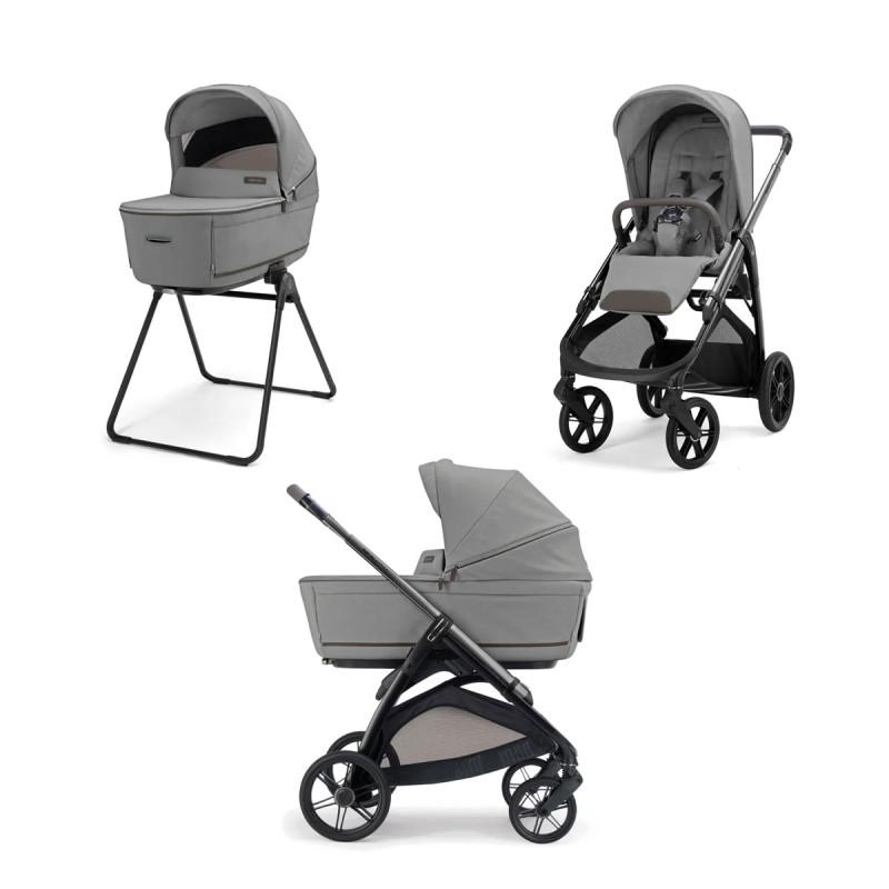 carrito DUO Aptica de Inglesina en gris crystal grey