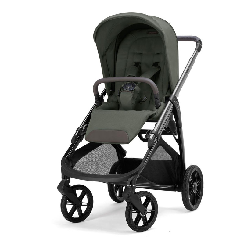silla de paseo del carrito DUO Aptica de Inglesina en verde ivy green