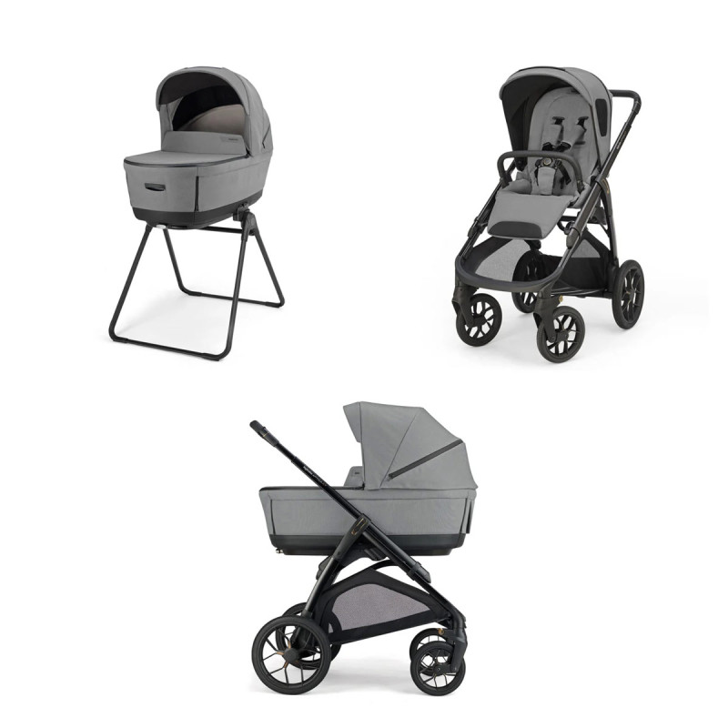 carrito DUO Aptica XT de Inglesina en gris canyon grey