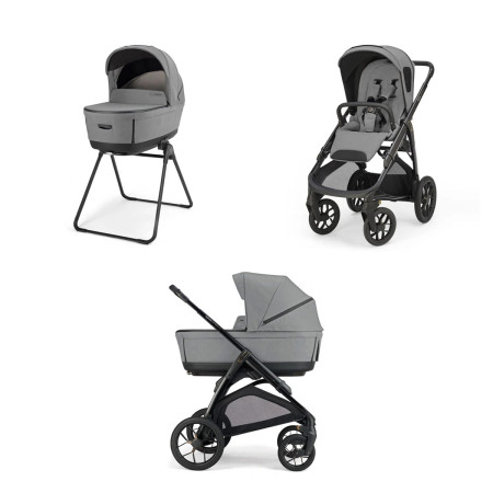 carrito DUO Aptica XT de Inglesina en gris canyon grey
