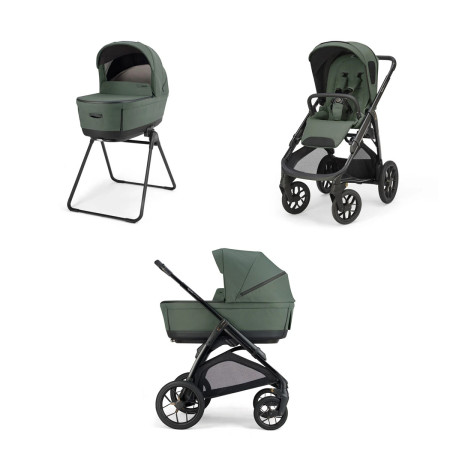 carrito DUO Aptica XT de Inglesina en verde taiga green