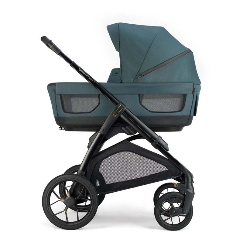 capazo del carrito DUO Aptica XT de Inglesina en azul himalaya blue