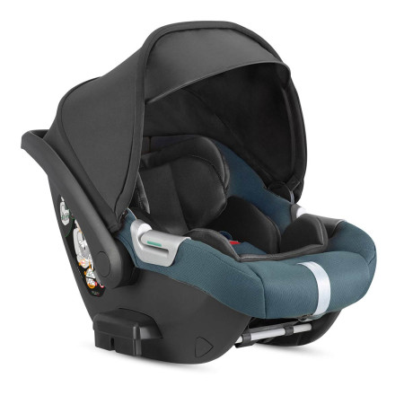 silla de coche Darwin del carrito TRIO Aptica XT de Inglesina en azul himalaya blue
