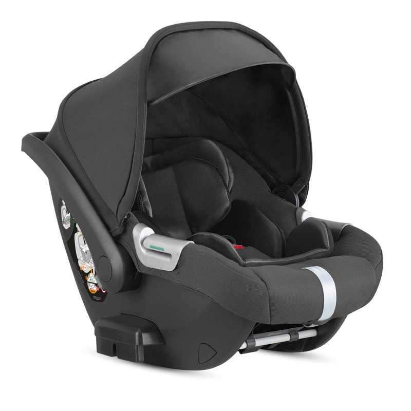 silla de coche Darwin del carrito TRIO Aptica XT de Inglesina en gris magnet grey
