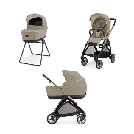 carrito DUO Electa 2026 de Inglesina en hangar beige
