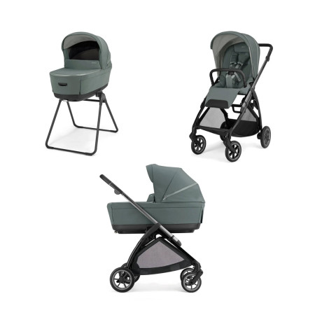 carrito DUO Electa 2026 de Inglesina en gris studio grey