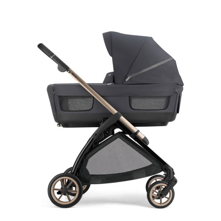 capazo del carrito Electa de Inglesina en gris garage grey