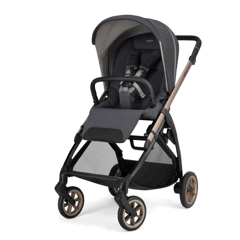 silla de paseo del carrito TRIO Electa en gris garage grey