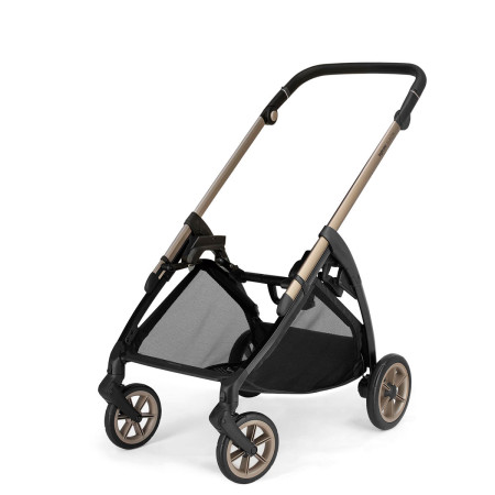 chasis en bronze del carrito Electa de Inglesina