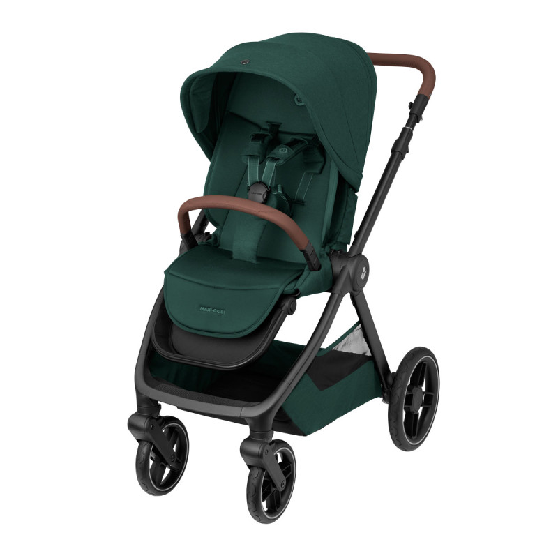 silla de paseo del carrito de bebé Oxford+ de Maxi-Cosi en verde twillic green