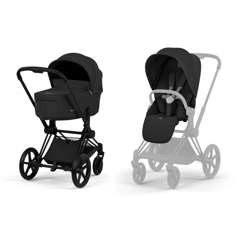 CYBEX_PRIAM_COMFORT_ MATT_BLACK	Sepia Black