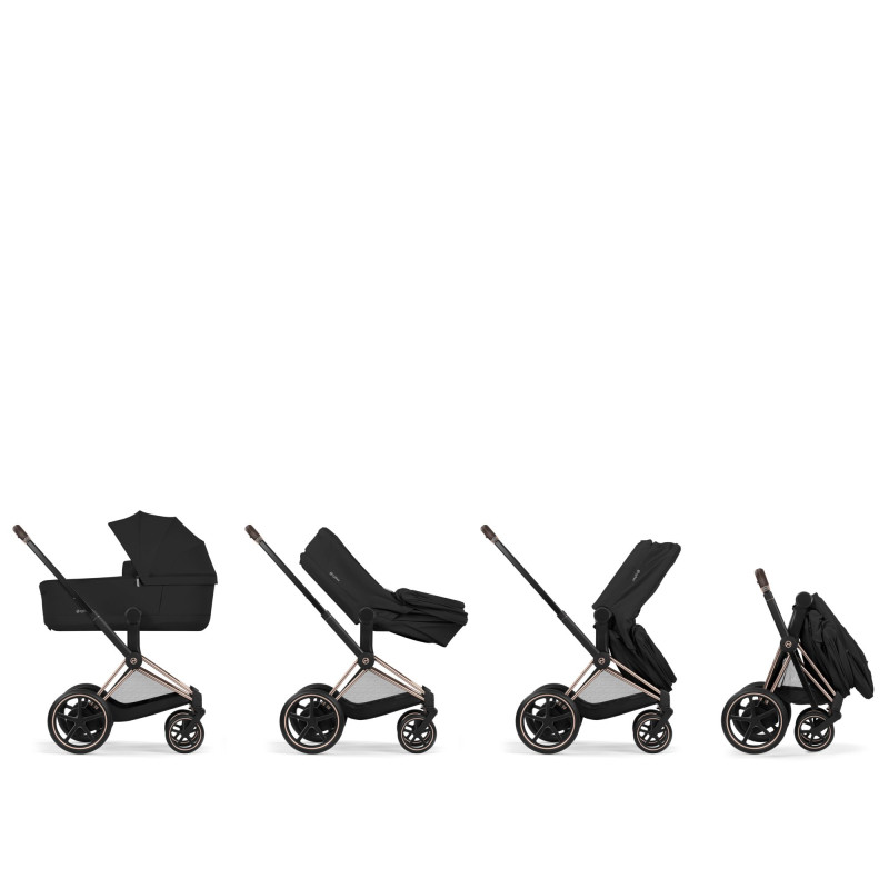 Cybex e-Priam Comfort cochecito 2026 con capazo flexible