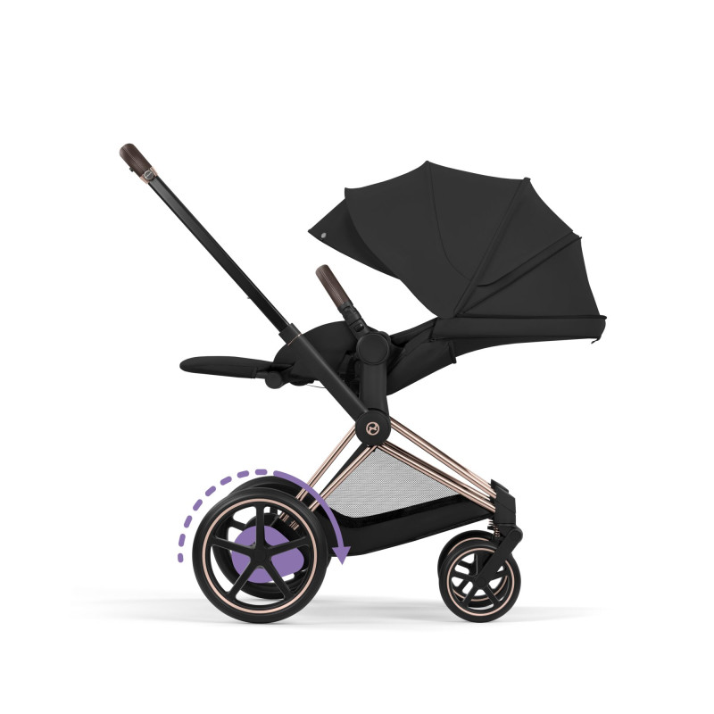 Cybex e-Priam Comfort cochecito 2026 con capazo flexible