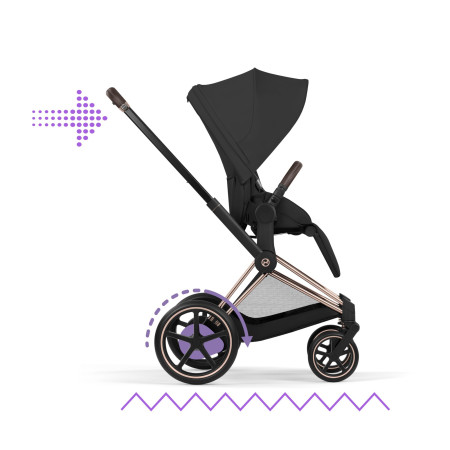 Cybex e-Priam Comfort cochecito 2026 con capazo flexible