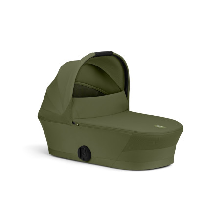 Capazo rígido Cybex Melio Cot en color verde para recién nacidos