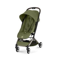Silla de paseo ultracompacta Cybex Orfeo apta para recién nacidos moss green