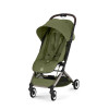 Silla de paseo ultracompacta Cybex Orfeo apta para recién nacidos moss green