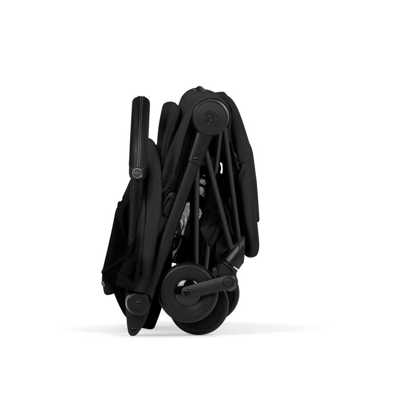 Cybex Coya Style silla de paseo compacta en color sepia black con chasis matt black 220 x 450 x 535 mm