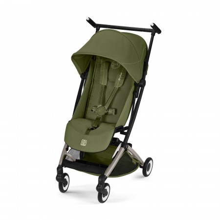Cybex Libelle almond beige silla de paseo compacta  moss green