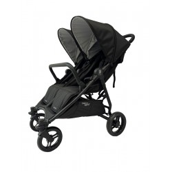 Valco Baby Twin Slim silla de paseo gemelar liquorice