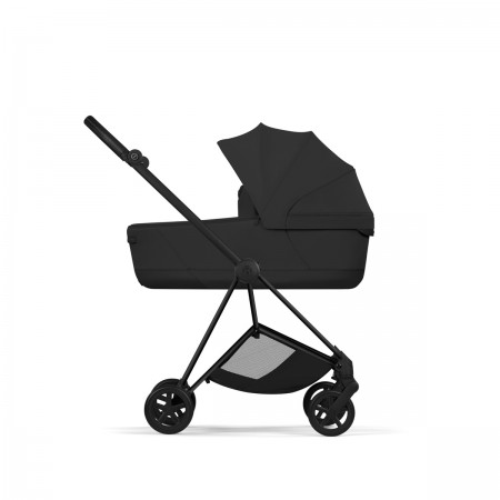 cochecito mios style de Cybex con chasis matt black en negro sepia black