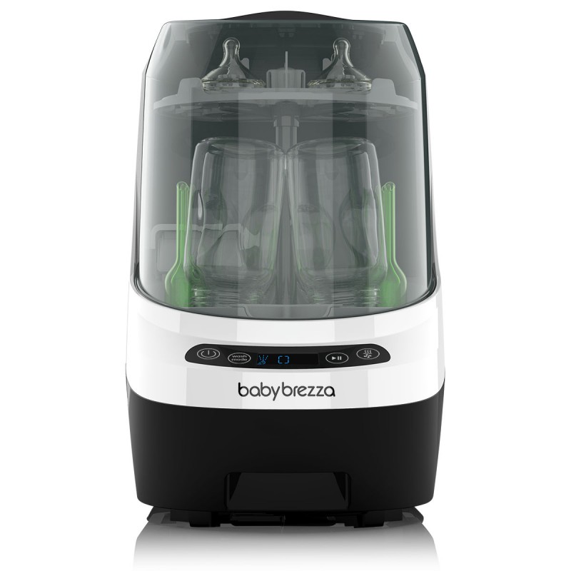 vista frontal Baby Brezza Bottle Washer Pro