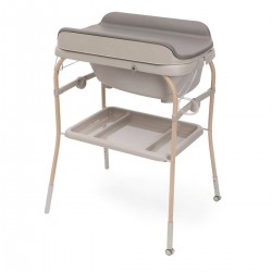 bañera cambiador Soft Bubble Armonia de Chicco en marrón scandinavian