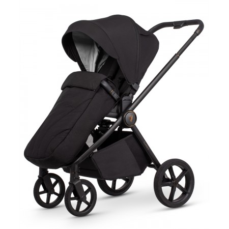 Silla de paseo claro 2 en noir con cubrepies