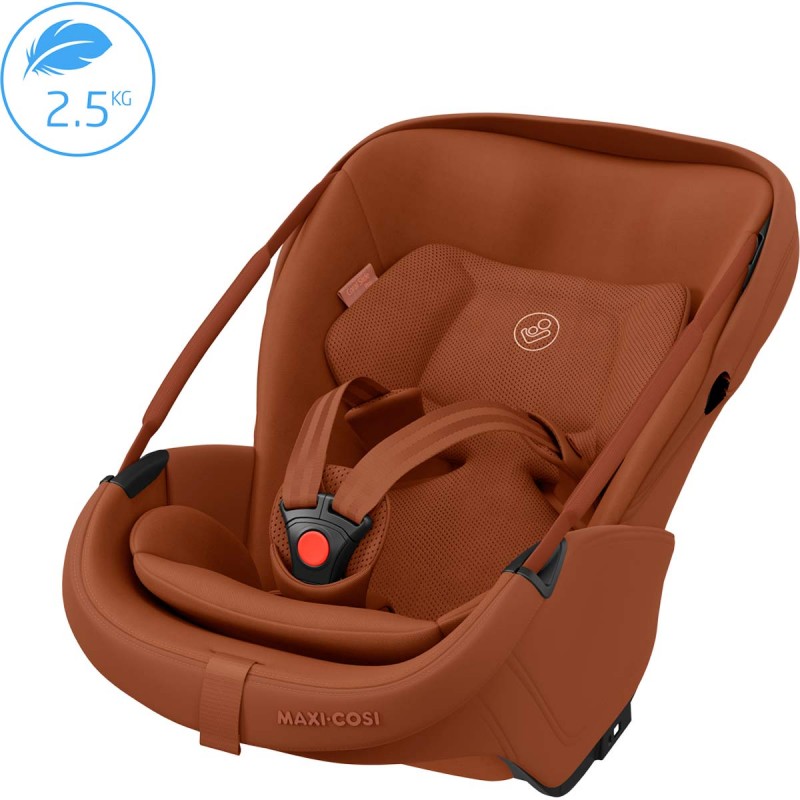 silla de coche Coral Slide Pro de Maxi-Cosi en marrón copper terra