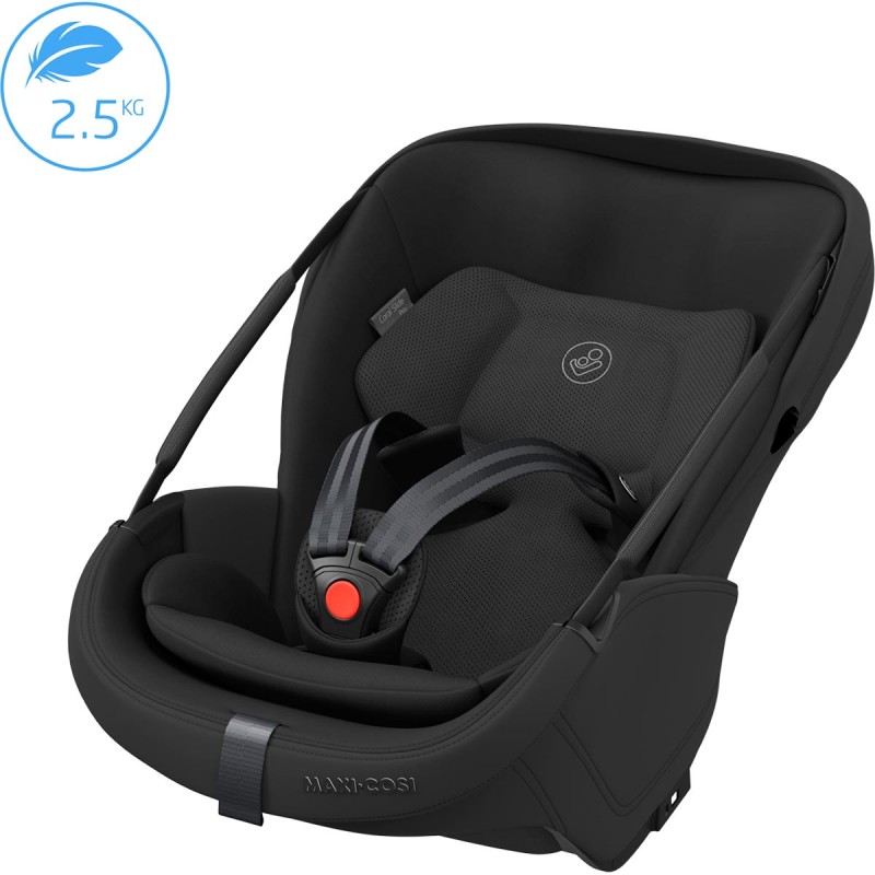 silla de coche Coral Slide Pro de Maxi-Cosi en negro onyx black