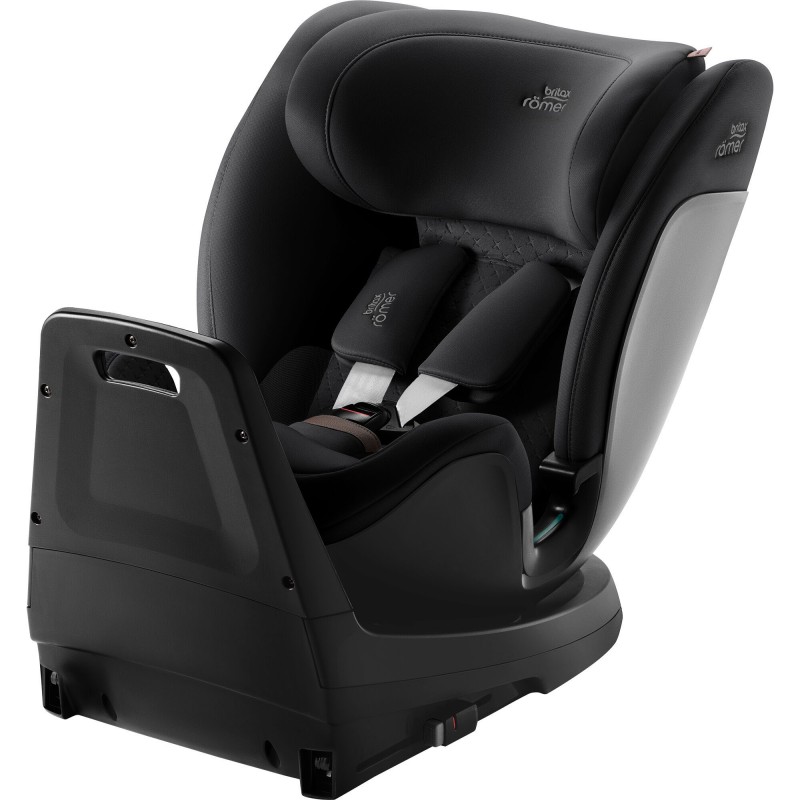 a contramarcha sin reductor de recién nacido de SWIVEL-GROW MAX AIR en color Onyx Black