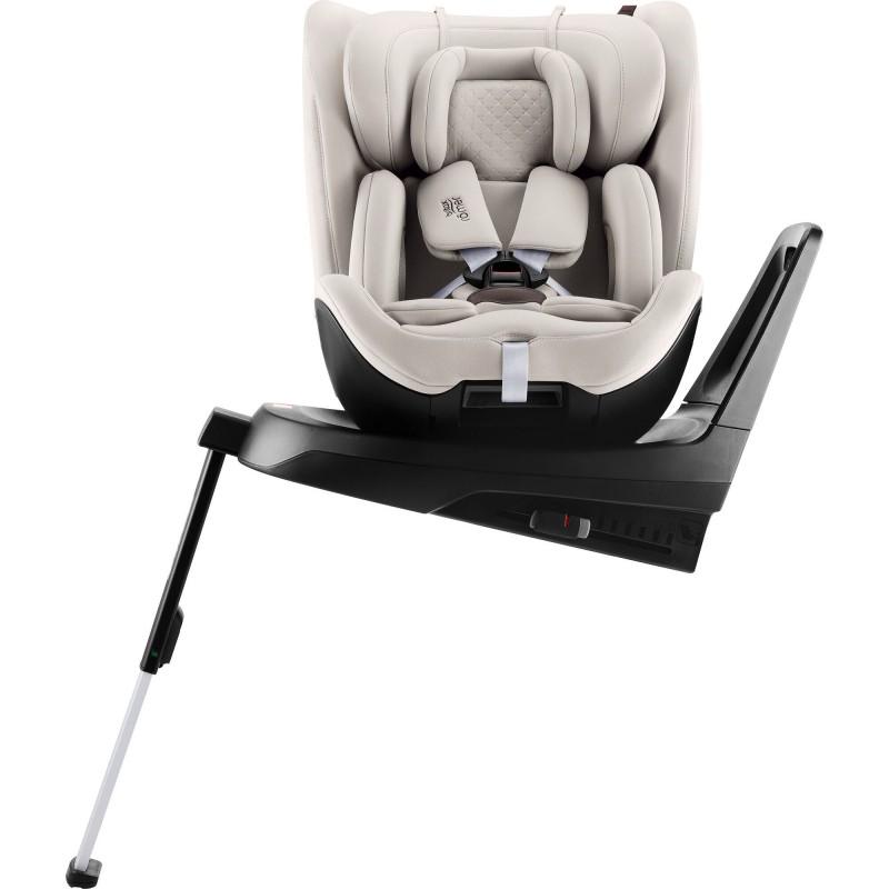 silla giratoria para poder poner al bebé más facilmenteSWIVEL-GROW MAX AIR en color  Soft Taupe