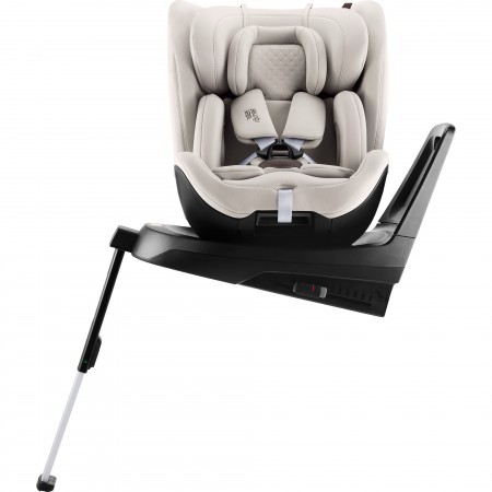 silla giratoria para poder poner al bebé más facilmenteSWIVEL-GROW MAX AIR en color  Soft Taupe