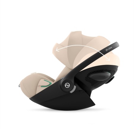 Pack Cybex G3 Cloud + Sirona + Base | Almond Beige 0-4 años