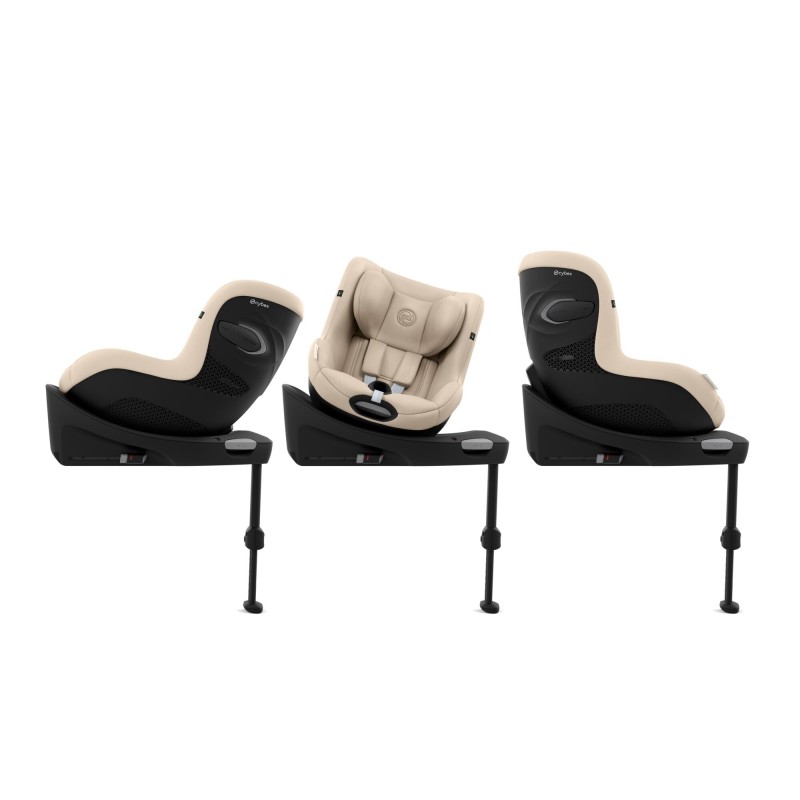 Pack Cybex G3 Cloud + Sirona + Base | Almond Beige 0-4 años