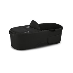 capazo del carrito de bebé Bugaboo Dragonfly Plus en negro Midnight Black