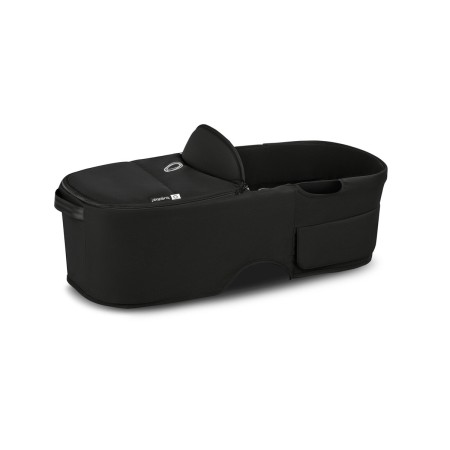 capazo del carrito de bebé Bugaboo Dragonfly Plus en negro Midnight Black