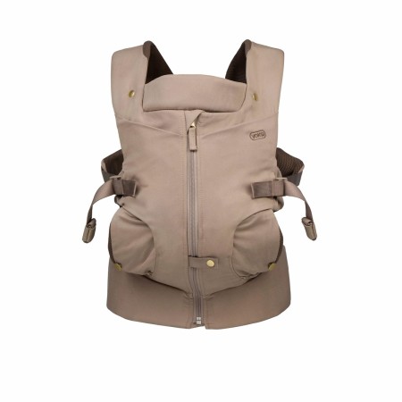 mochila portabebés Huddle de Voksi en marrón Clay
