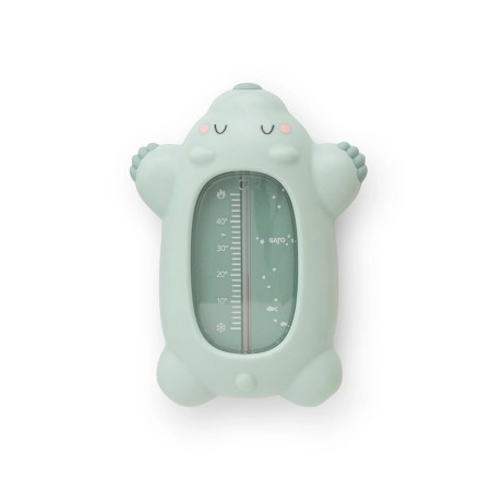 termómetro de baño para bebé POLARIS de Saro en verde Hunter Mint