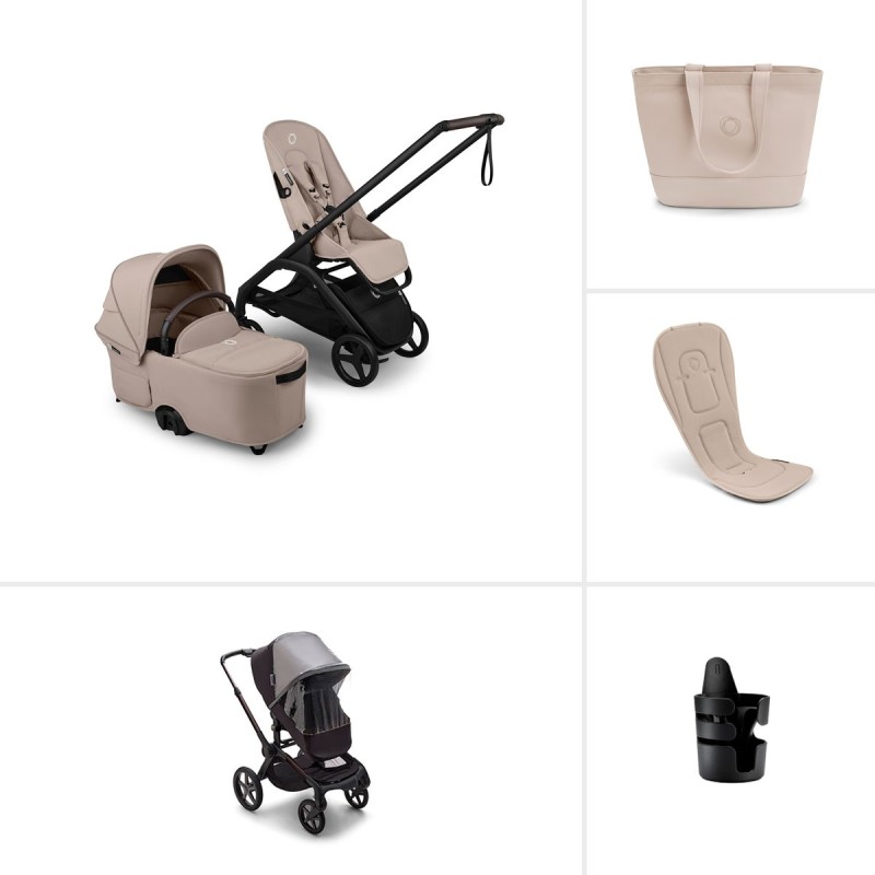Pack Verano Bugaboo Dragonfly Plus | Carrito Completo con Accesorios