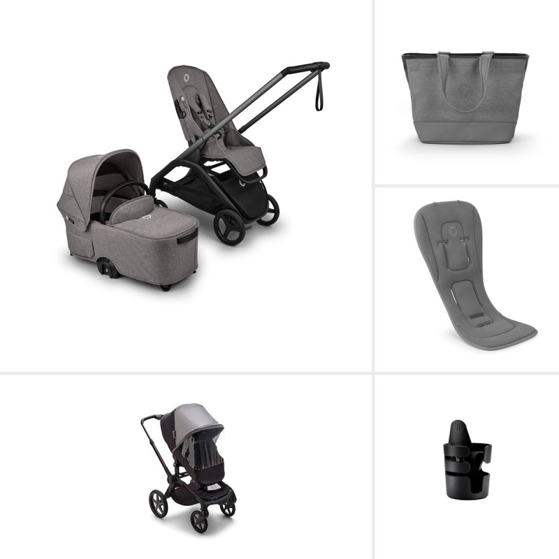 Pack Verano Bugaboo Dragonfly Plus | Carrito Completo con Accesorios