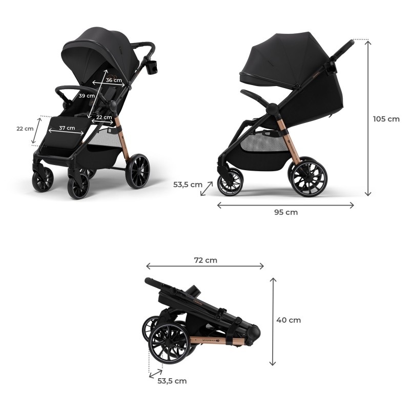 Silla de Paseo Kinderkraft GRANDE 2