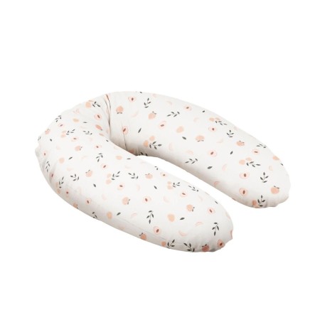 Cojín de lactancia Doomoo Buddy de Babymoov con estampado Peaches