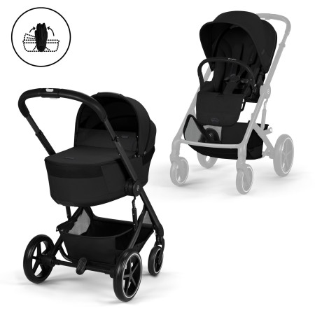 Cybex Balios S Lux con capazo plegable Fold Cot