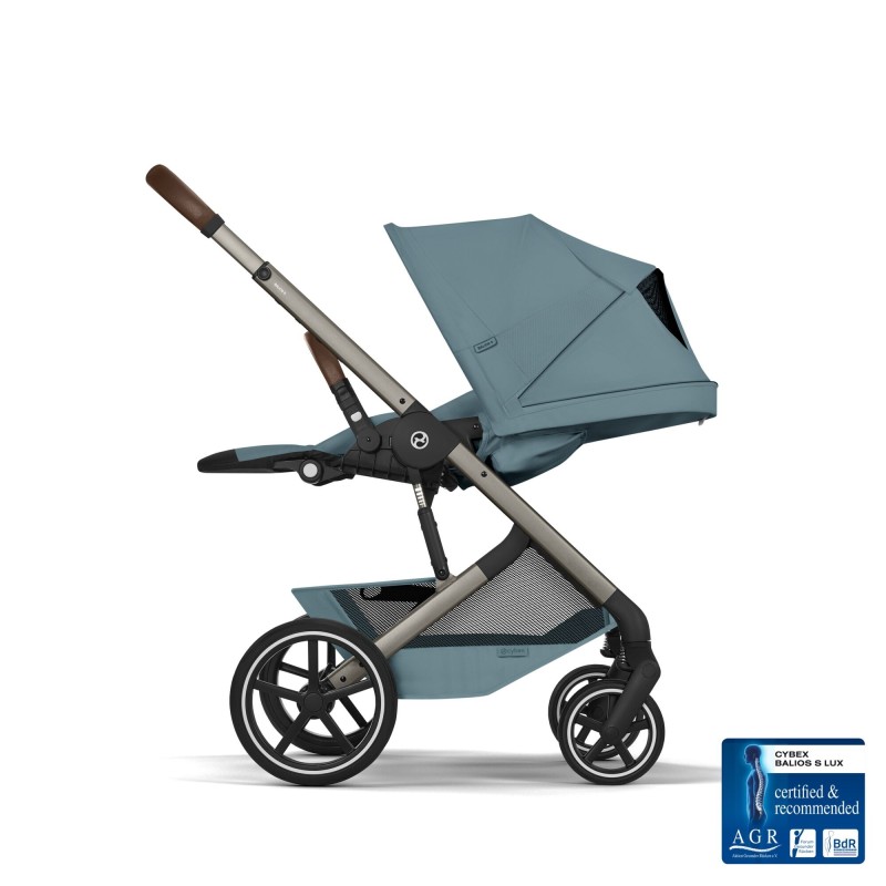 Cybex Balios S Lux con capazo plegable Fold Cot