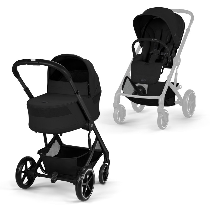 cybex balios S Lux y capazo Cot S Lux